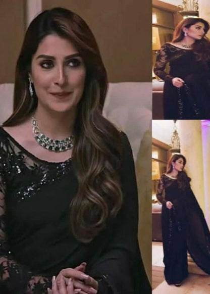 Ayeza Khan chiffon