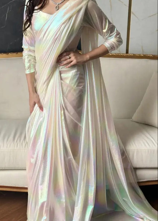 Rainbow Moonlight Saree