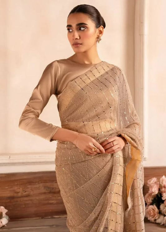 Moonlight Stitched Saree