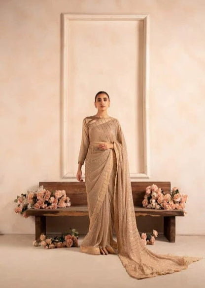 Moonlight Stitched Saree