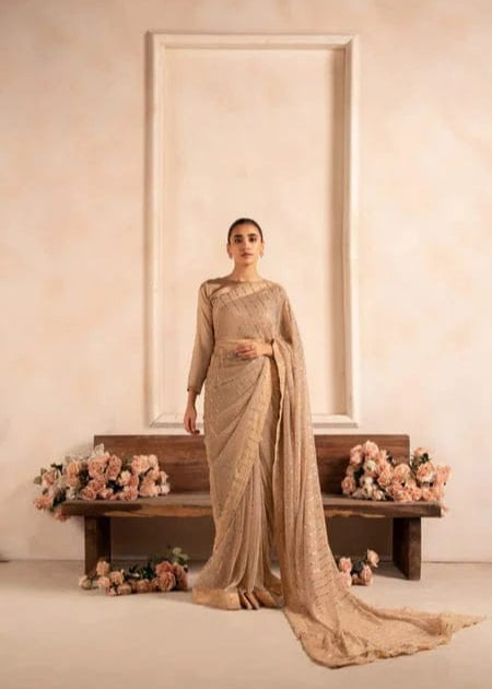 Moonlight Stitched Saree