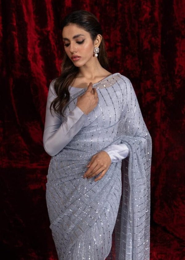 Moonlight Stitched Saree