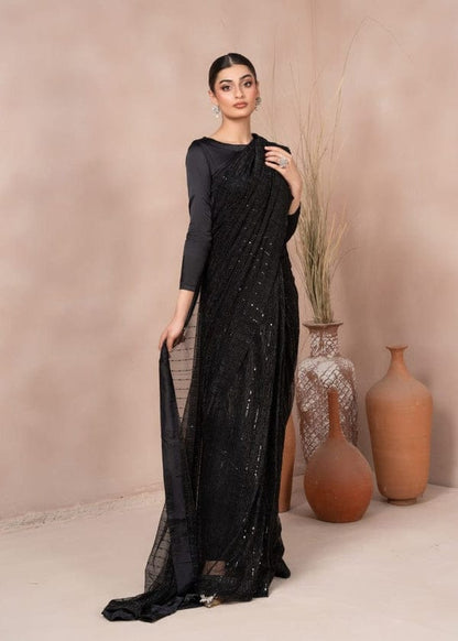 Moonlight Stitched Saree